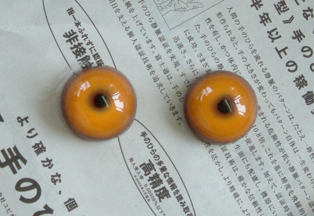 熊 の眼球もリアルに制作