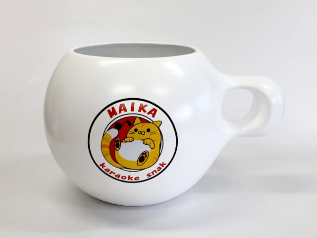 マグカップ型プランター 正面