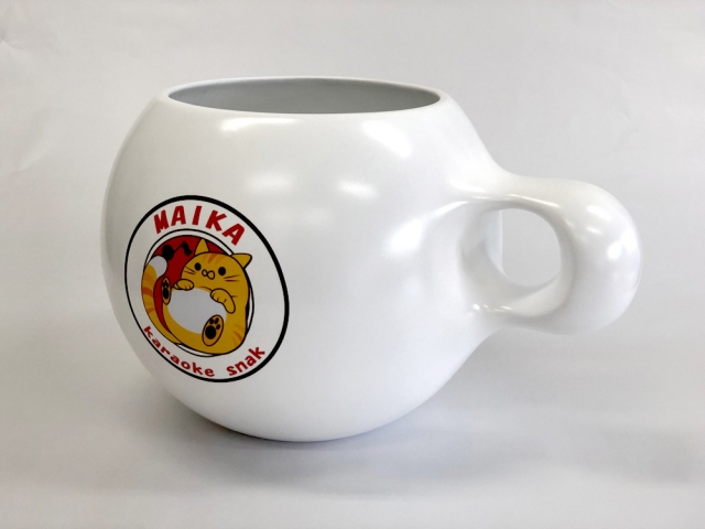 マグカップ型プランター 左面